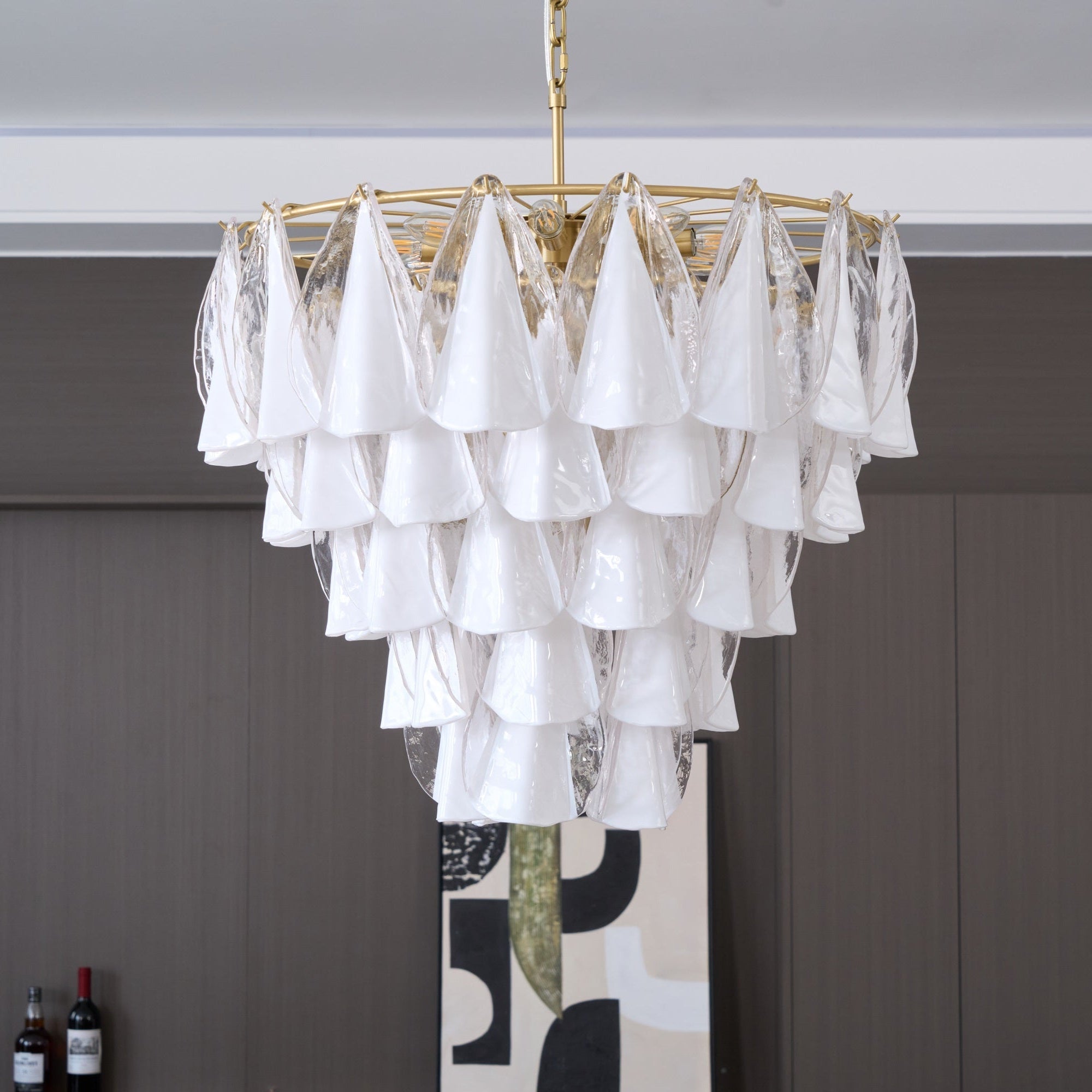 Люстра Lunara White Murano