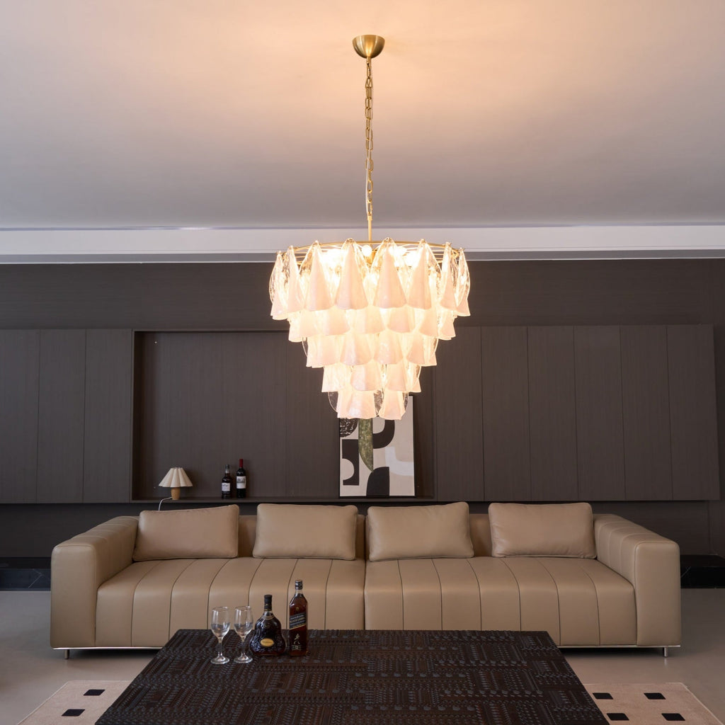 Люстра Lunara White Murano