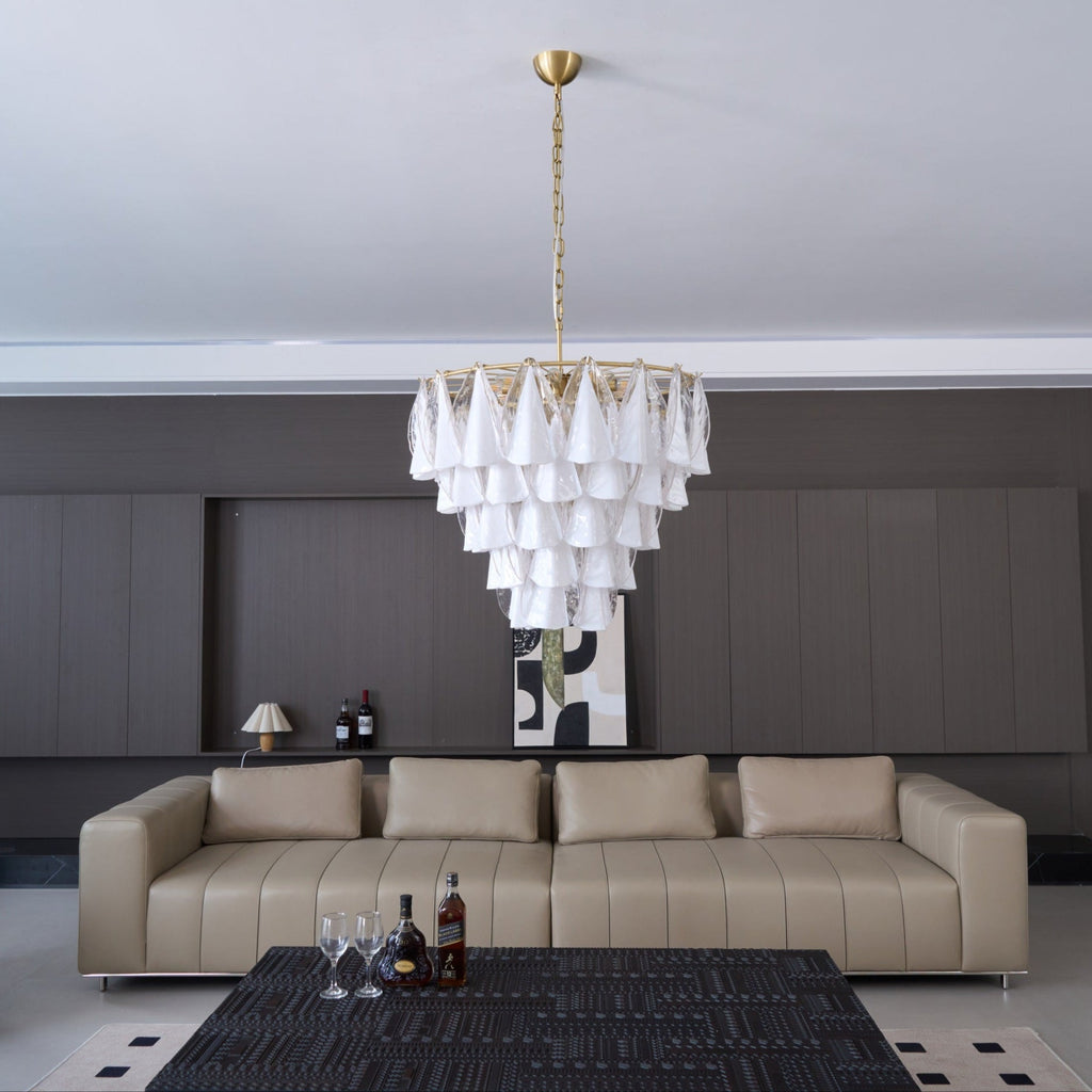 Люстра Lunara White Murano