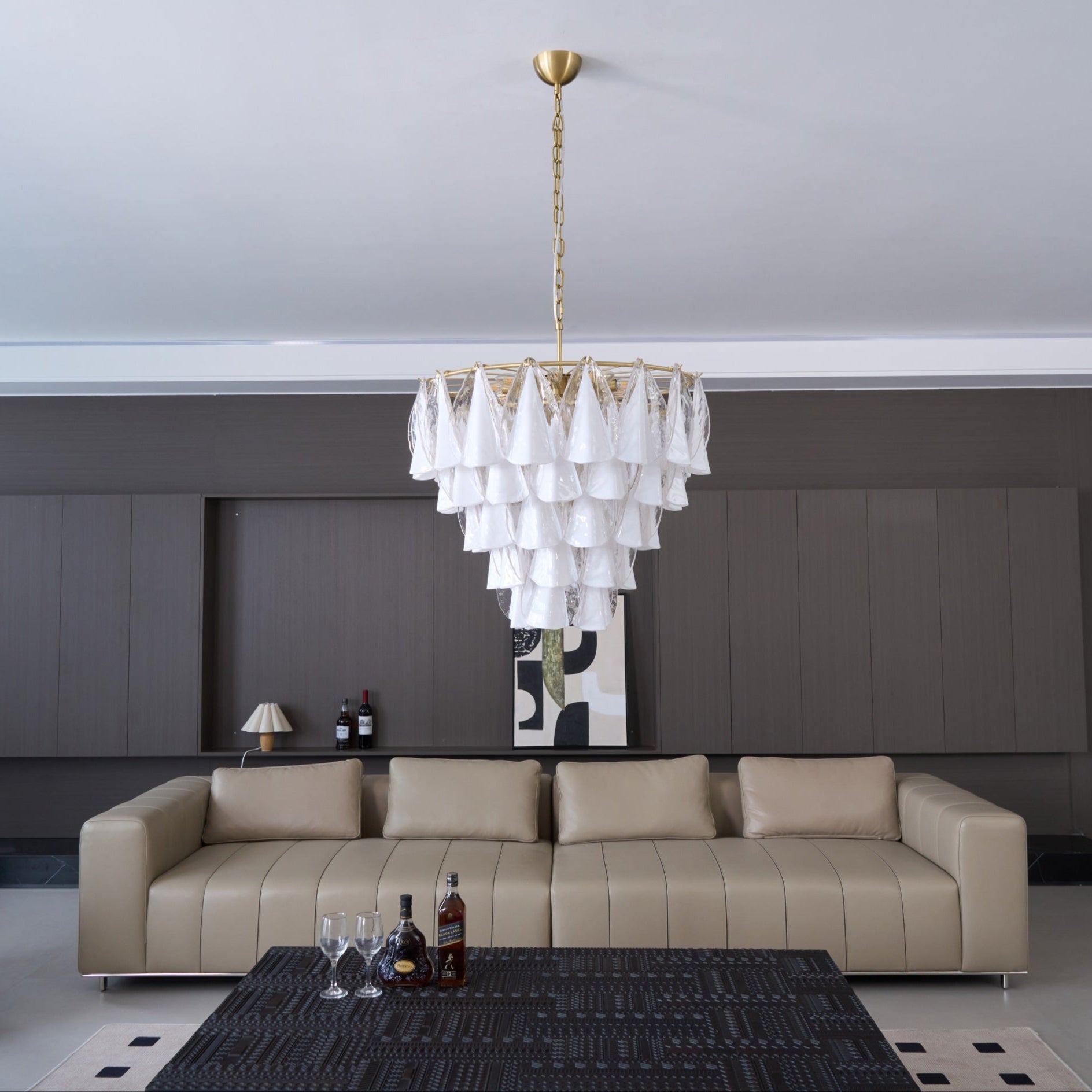 Люстра Lunara White Murano