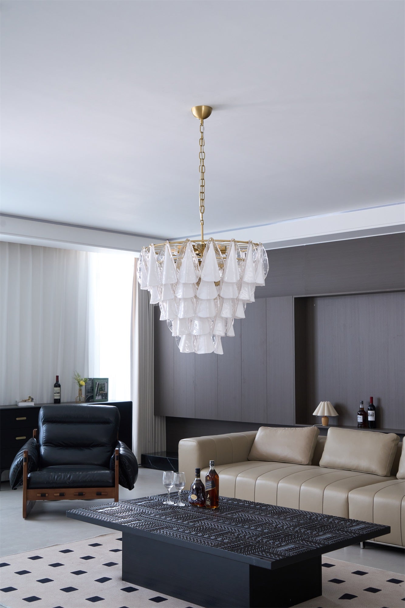 Люстра Lunara White Murano
