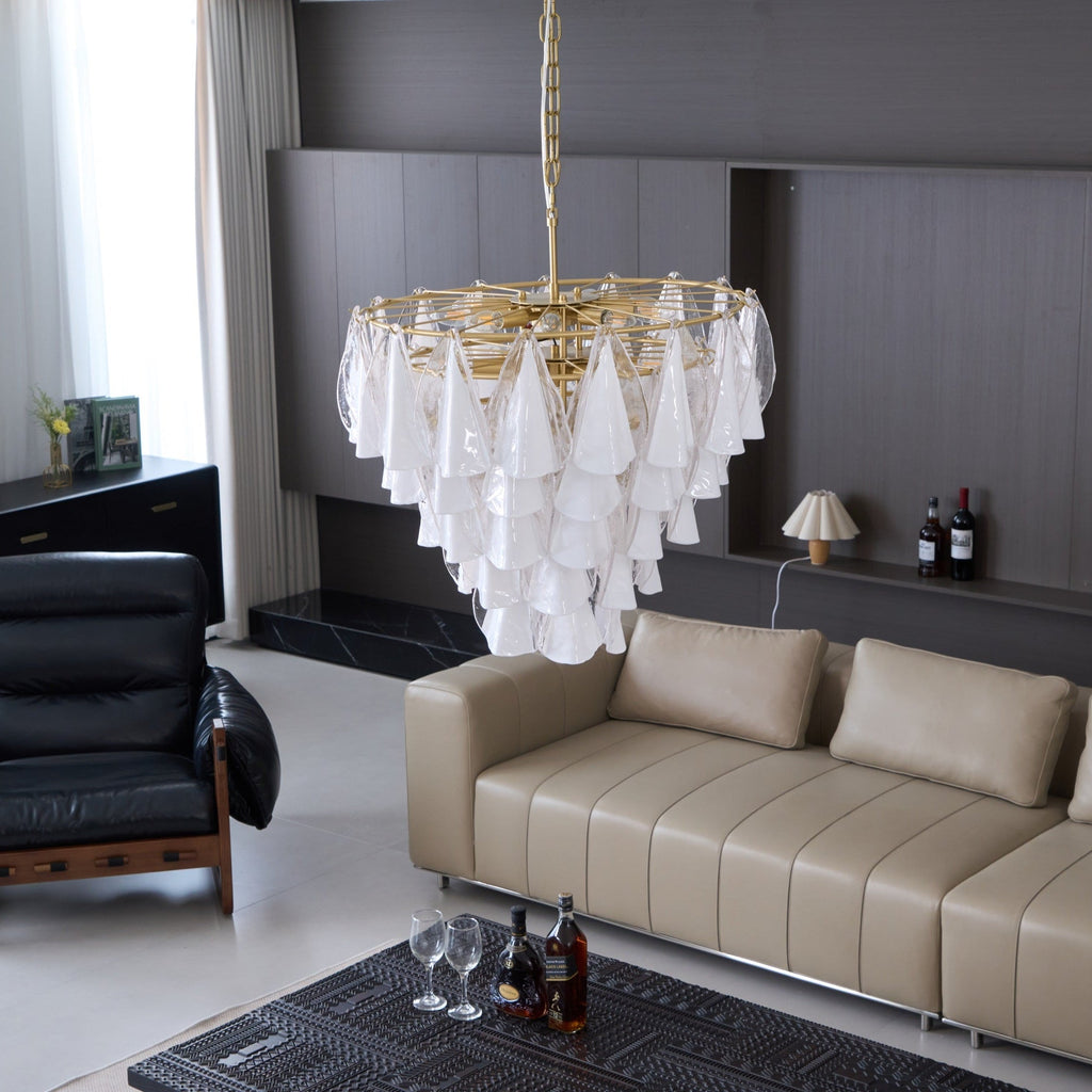 Люстра Lunara White Murano