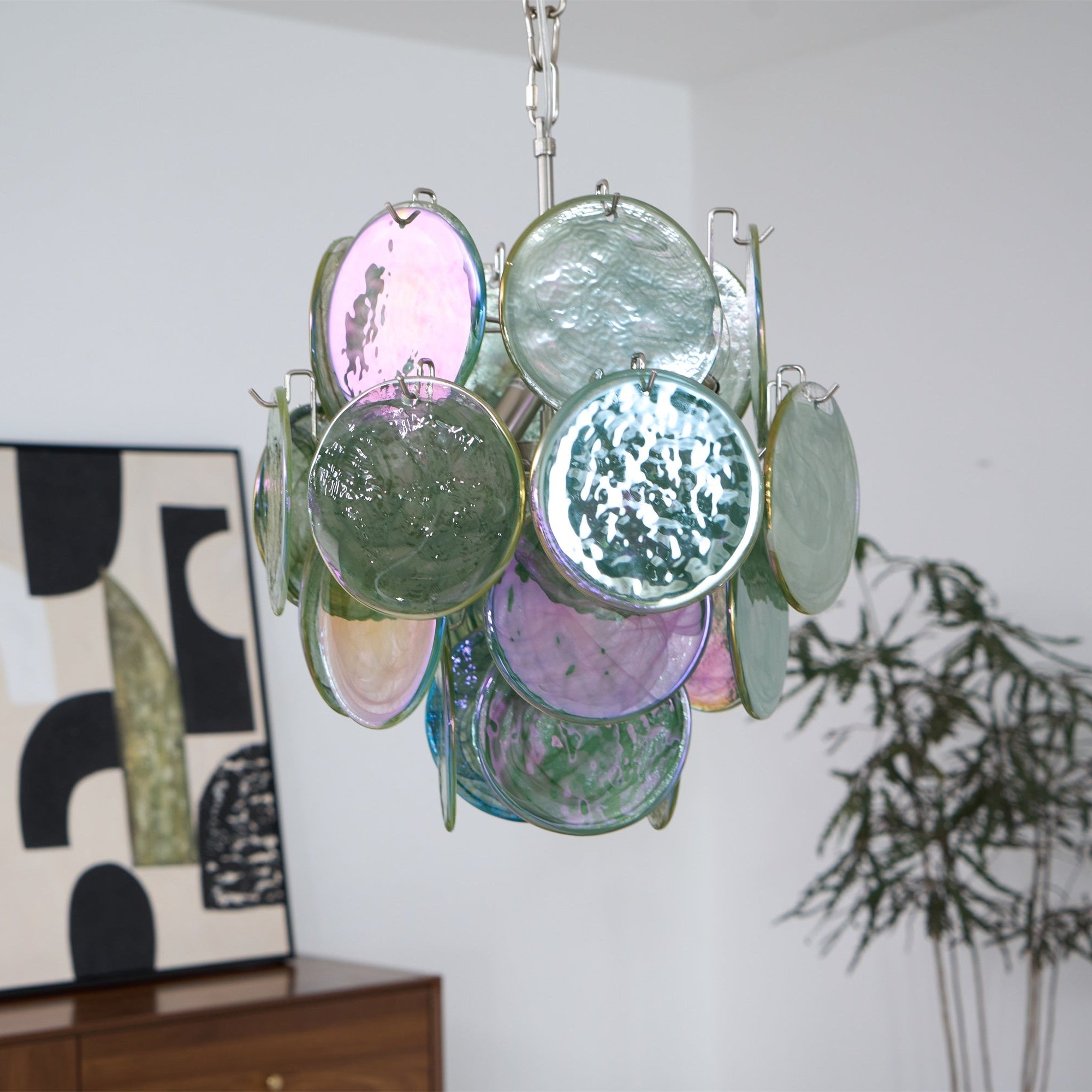 Подвесная люстра Lunaria Disc Murano