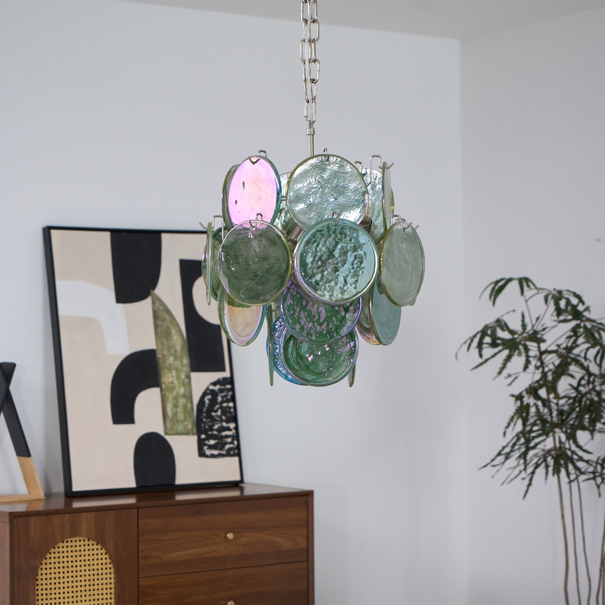 Подвесная люстра Lunaria Disc Murano