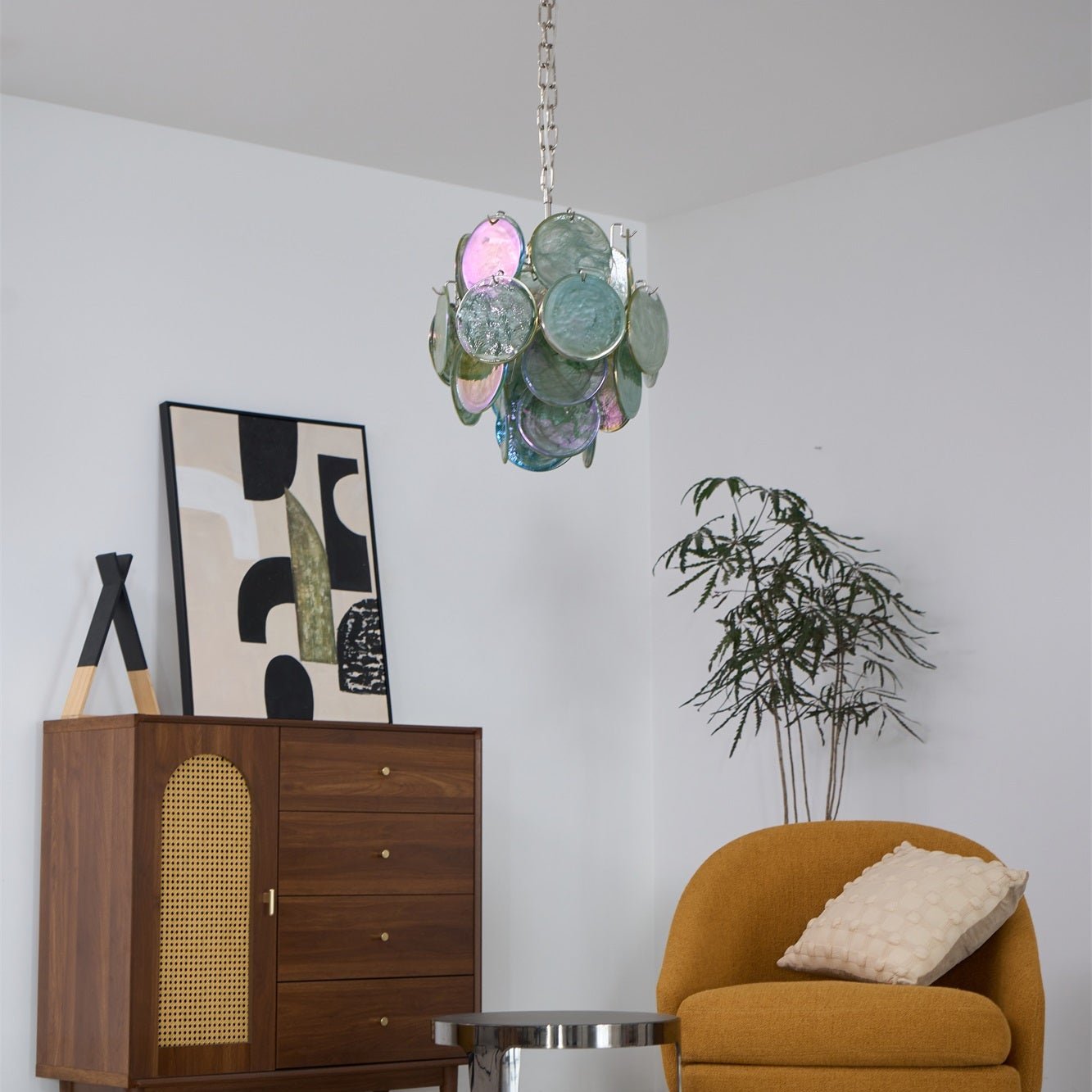 Подвесная люстра Lunaria Disc Murano