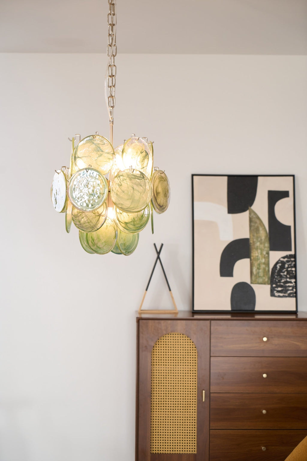 Подвесная люстра Lunaria Disc Murano