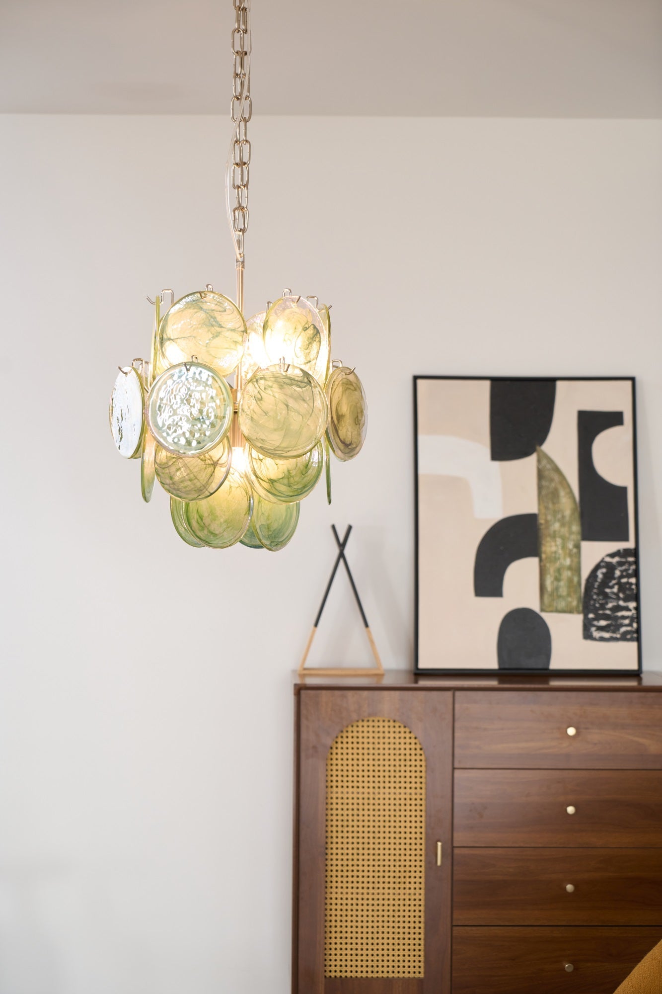 Подвесная люстра Lunaria Disc Murano