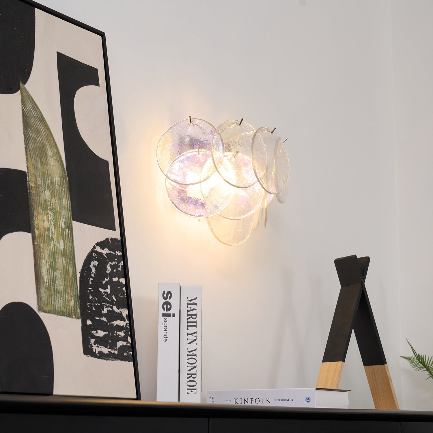 Настінний світильник Lunaria Disc Murano