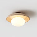Lunaro Travertine Ceiling Lamp - DEPRIMO
