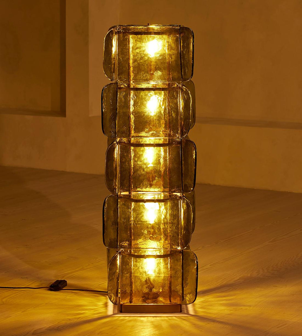 Торшер Lush Glass Tower