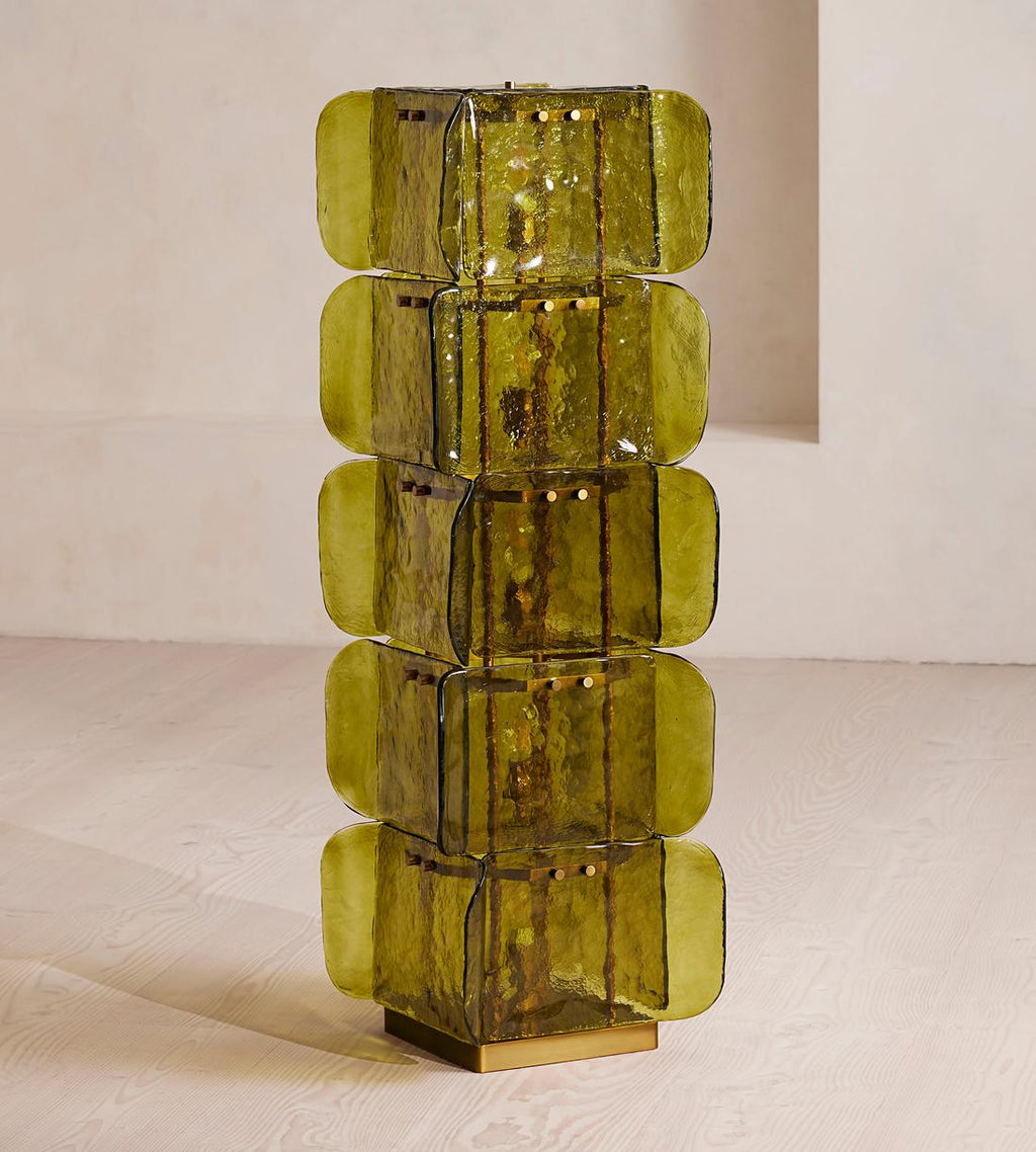 Торшер Lush Glass Tower