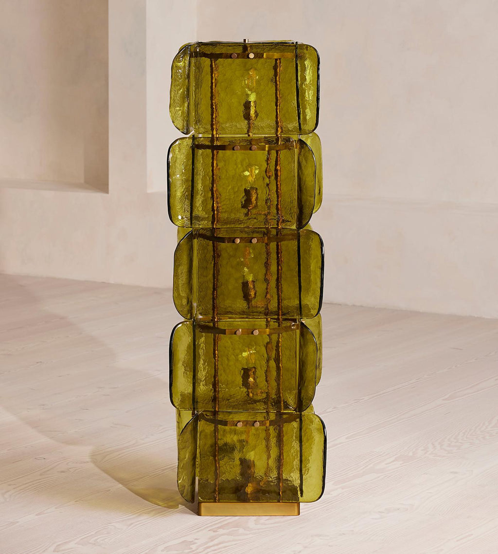 Торшер Lush Glass Tower