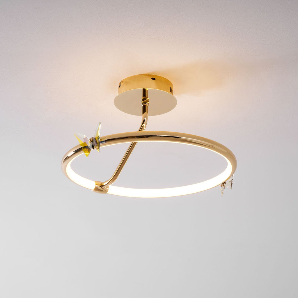 Чарівна стельова лампа «Метелик»