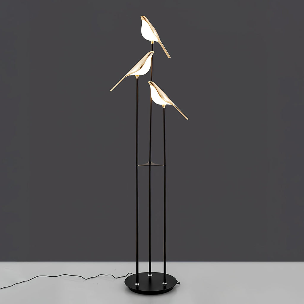 Magpie Perch Floor Lamp - Vakkerlight
