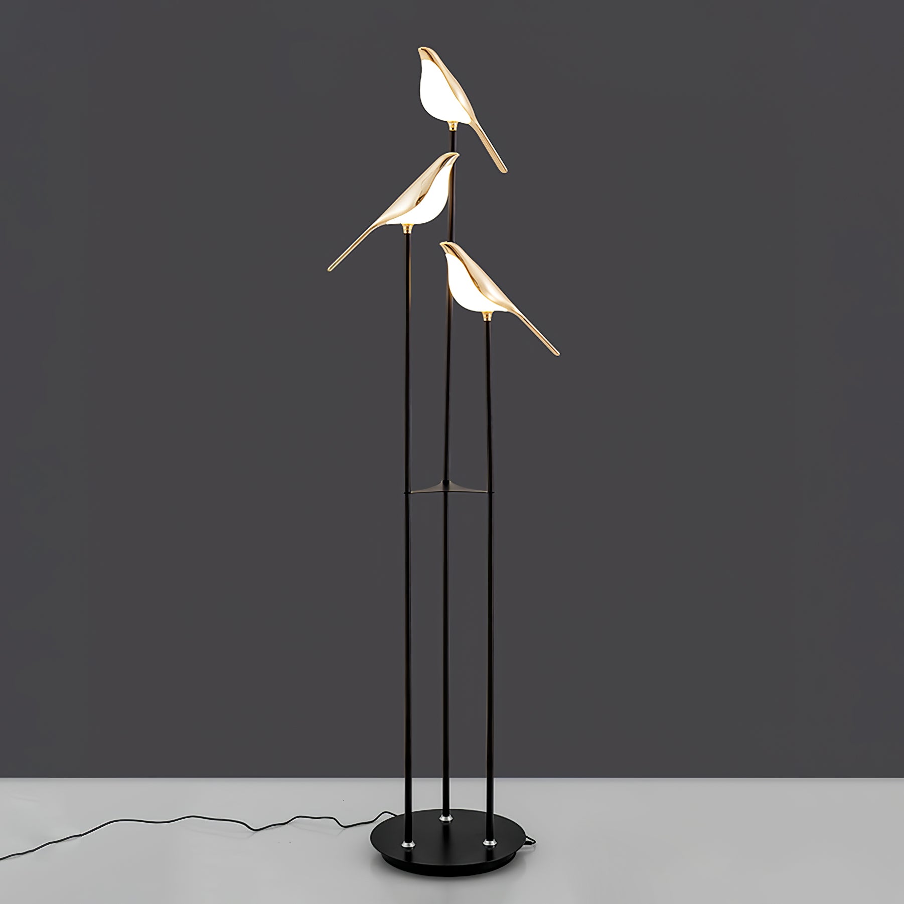 Magpie Perch Floor Lamp - Vakkerlight