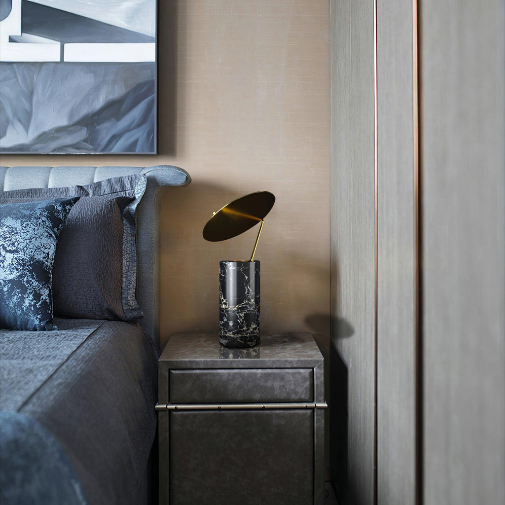 Metava Marble Coffee Table Lamp