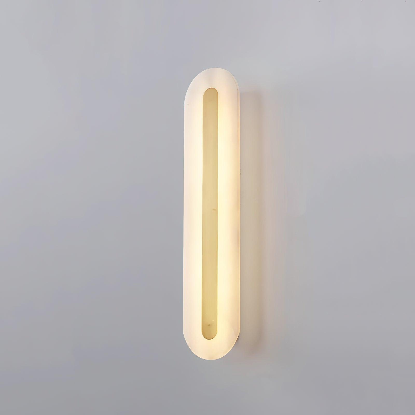 Alabaster Rounded Wall Light - DEPRIMO