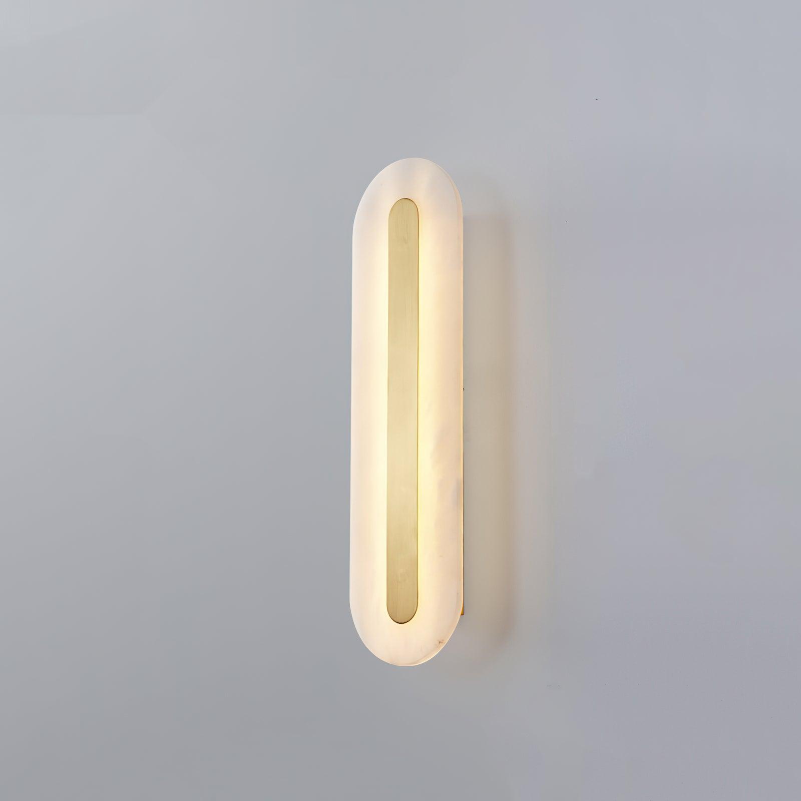 Alabaster Rounded Wall Light - DEPRIMO