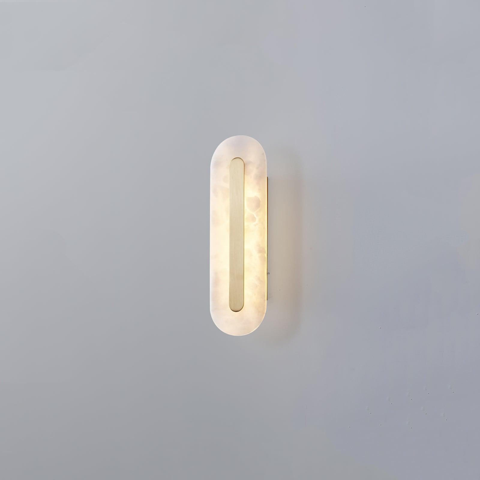 Alabaster Rounded Wall Light - DEPRIMO