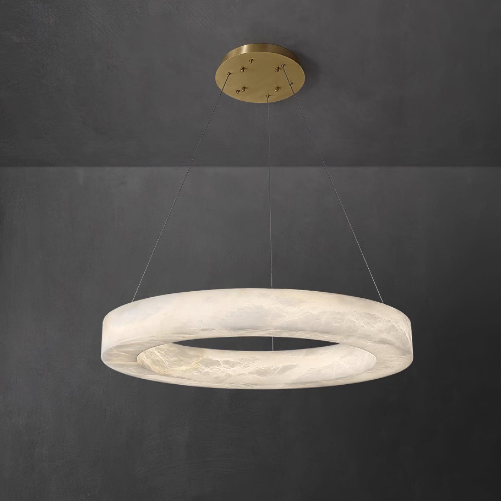 Marika Alabaster Chandelier - DEPRIMO