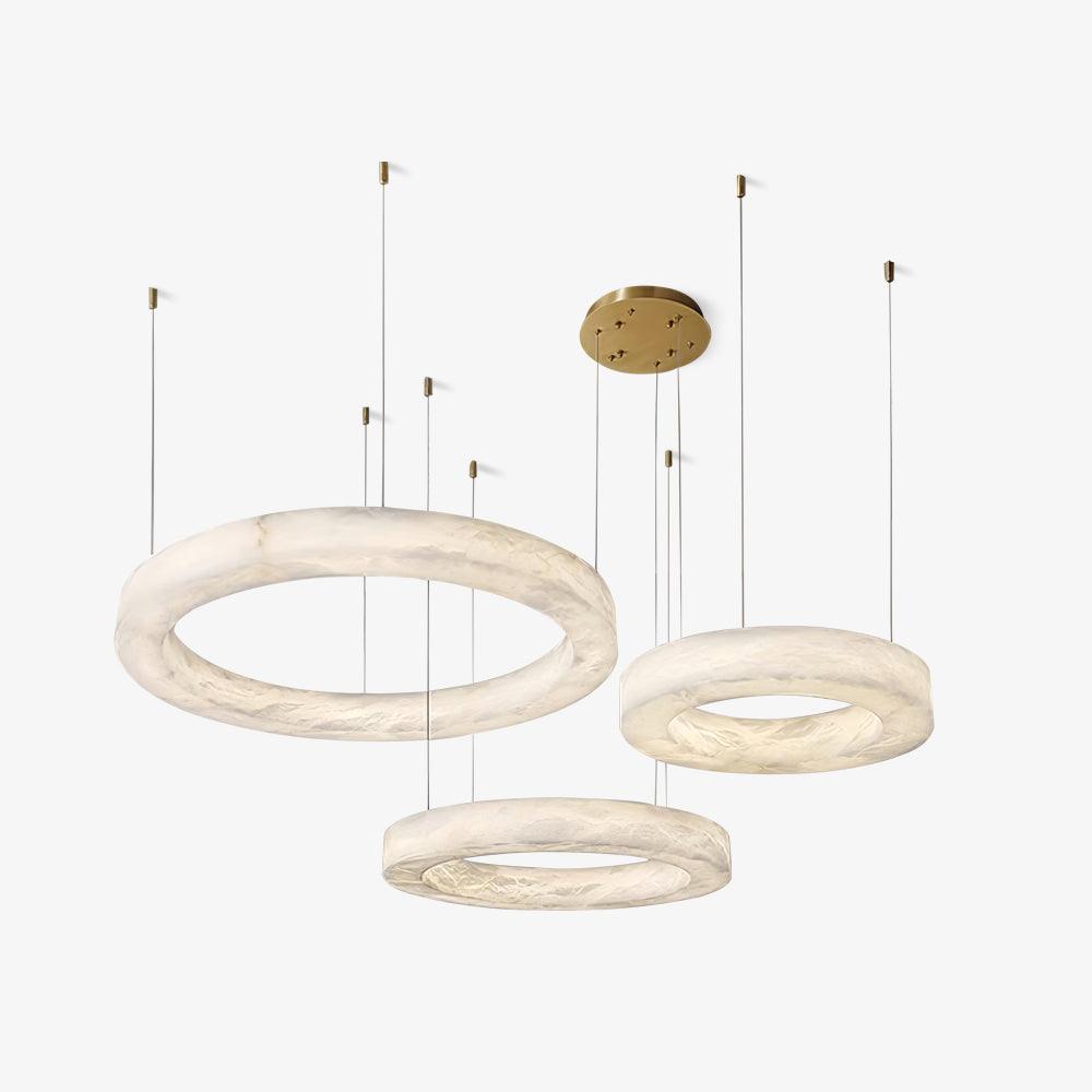Marika Alabaster Chandelier - DEPRIMO