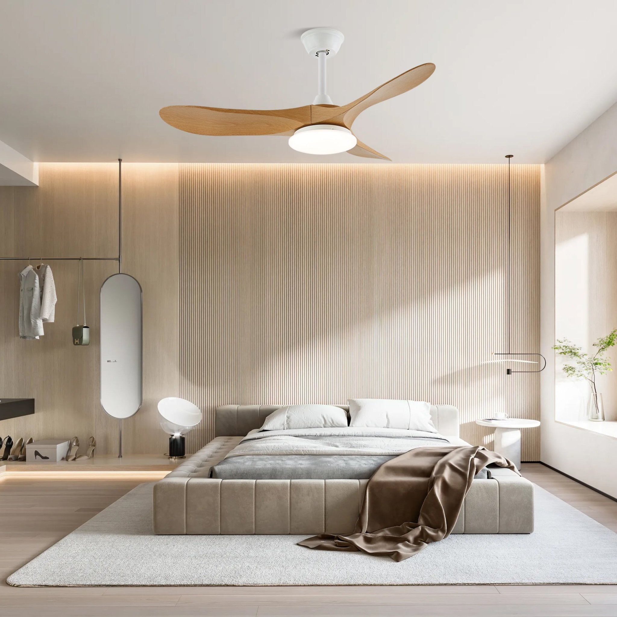 Virelo 42"/52" Ceiling Fan Light