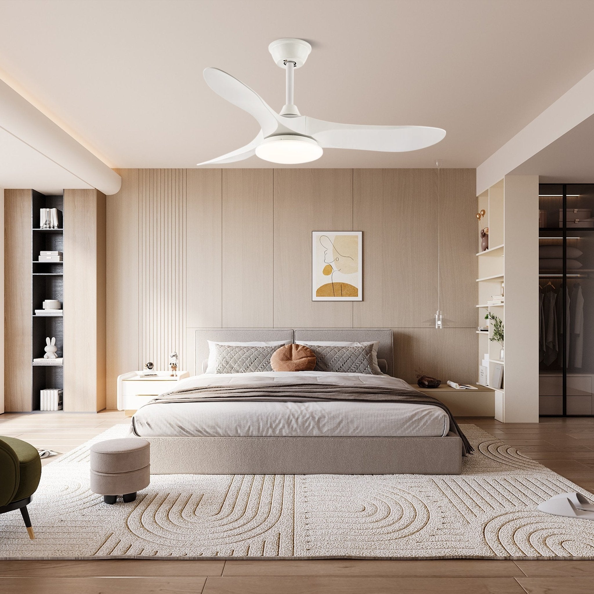 Virelo 42"/52" Ceiling Fan Light