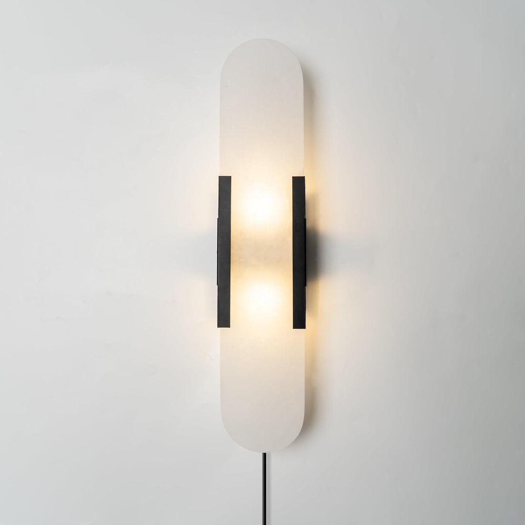 Подовжений настінний світильник Melange Alabaster