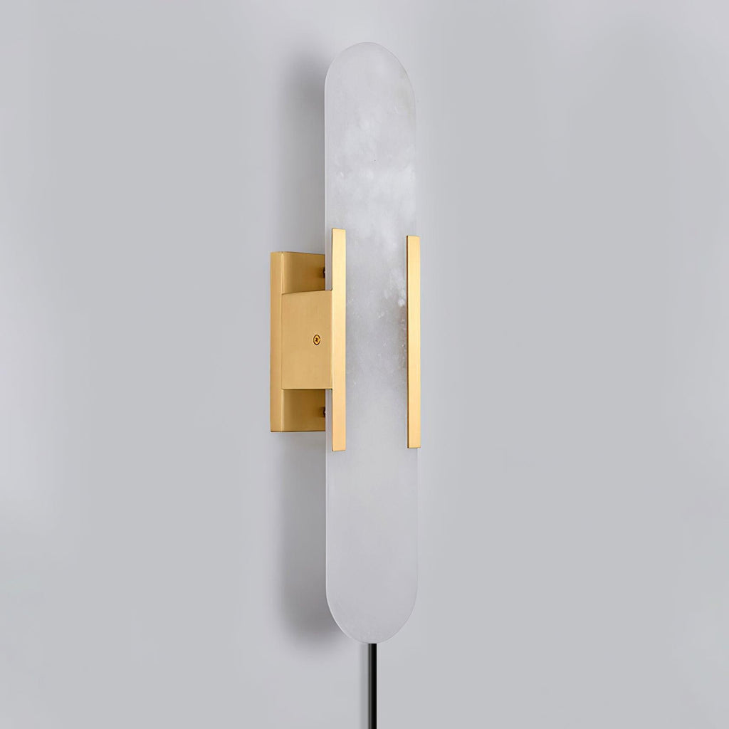 Подовжений настінний світильник Melange Alabaster