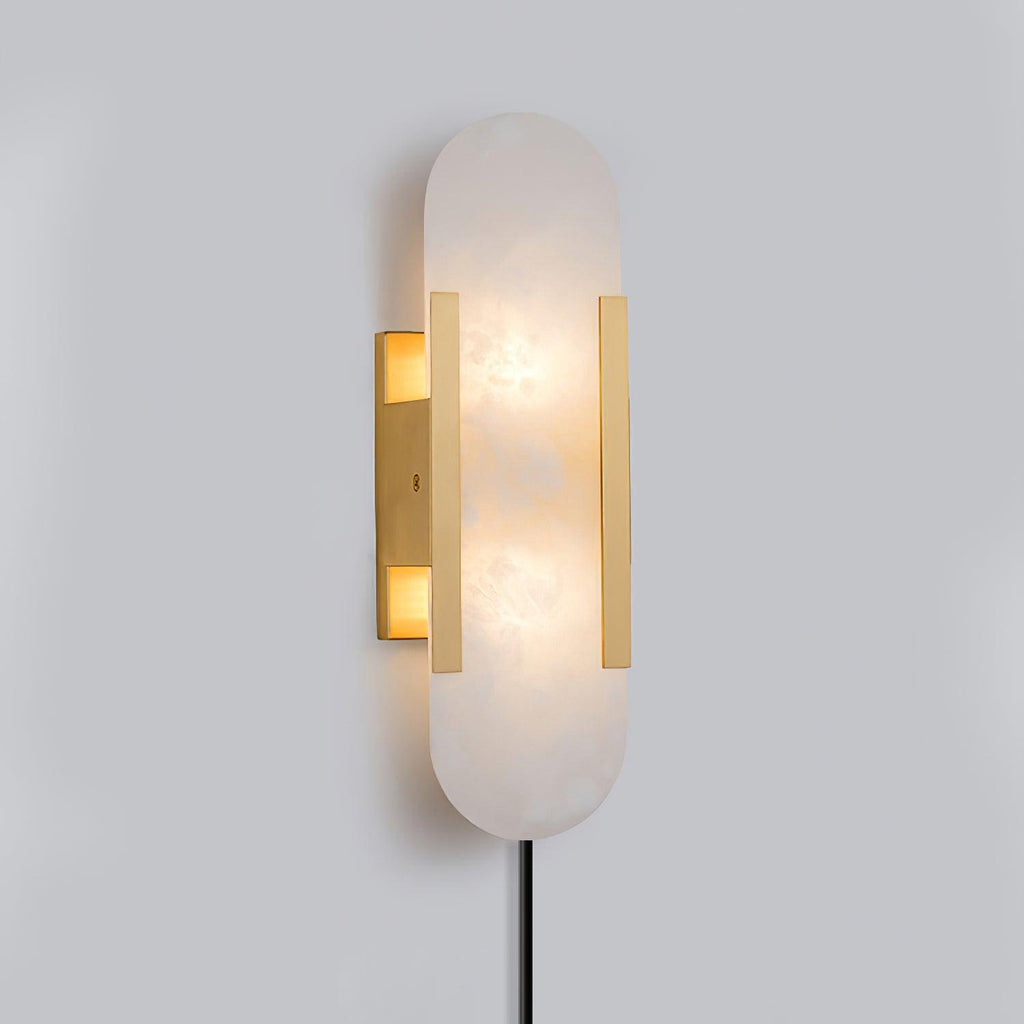 Подовжений настінний світильник Melange Alabaster