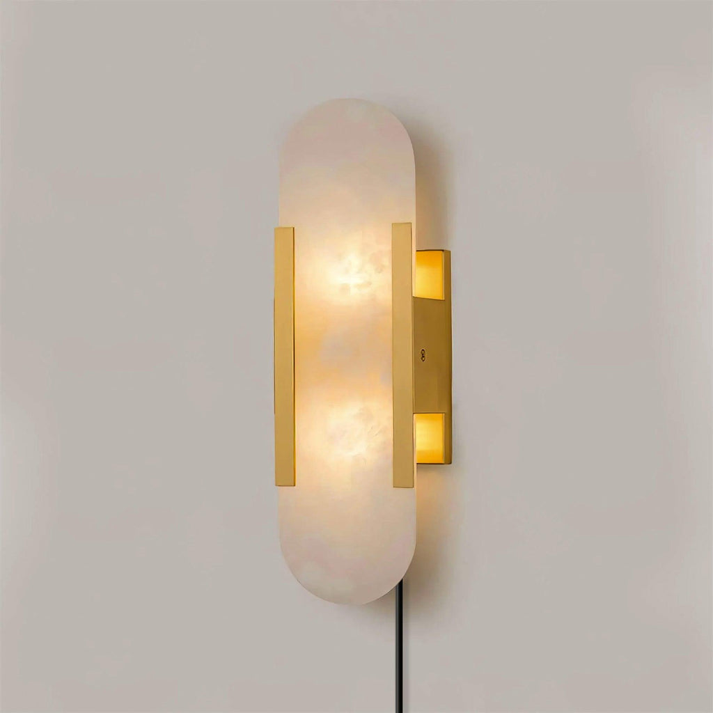 Подовжений настінний світильник Melange Alabaster