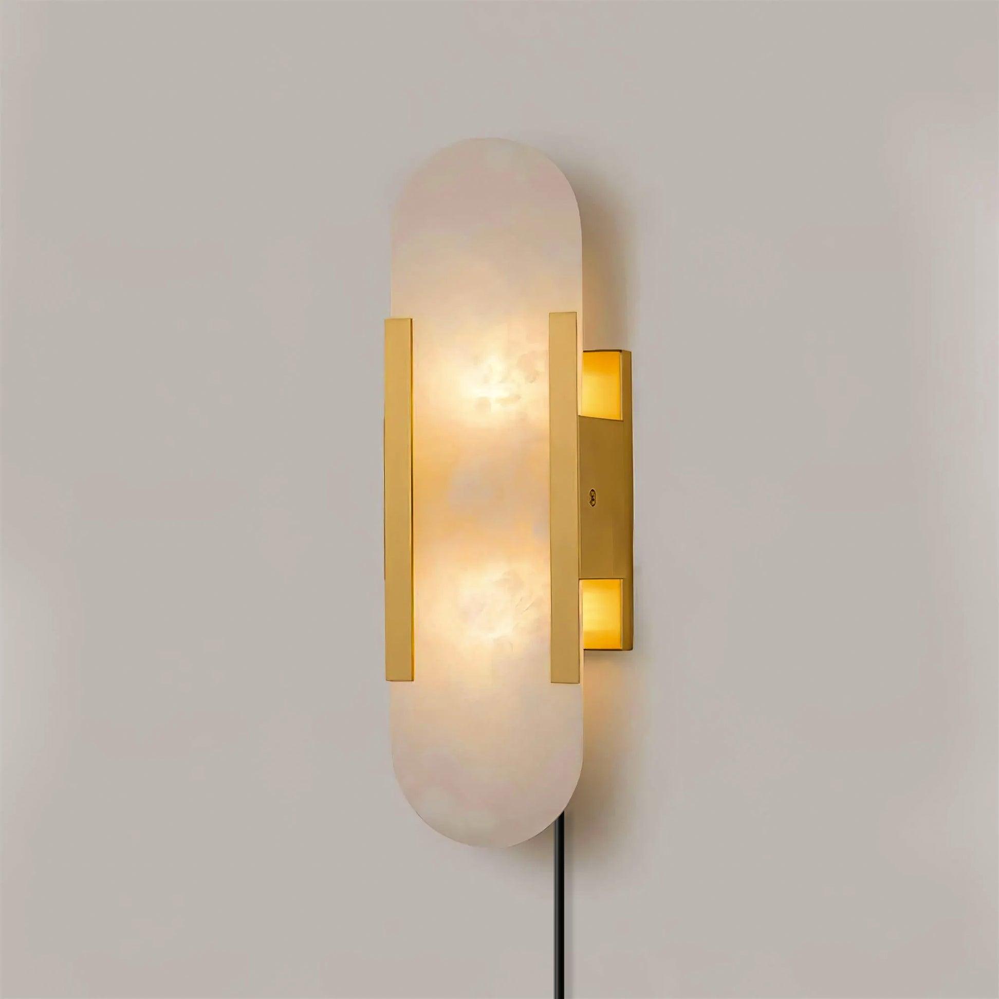 Подовжений настінний світильник Melange Alabaster
