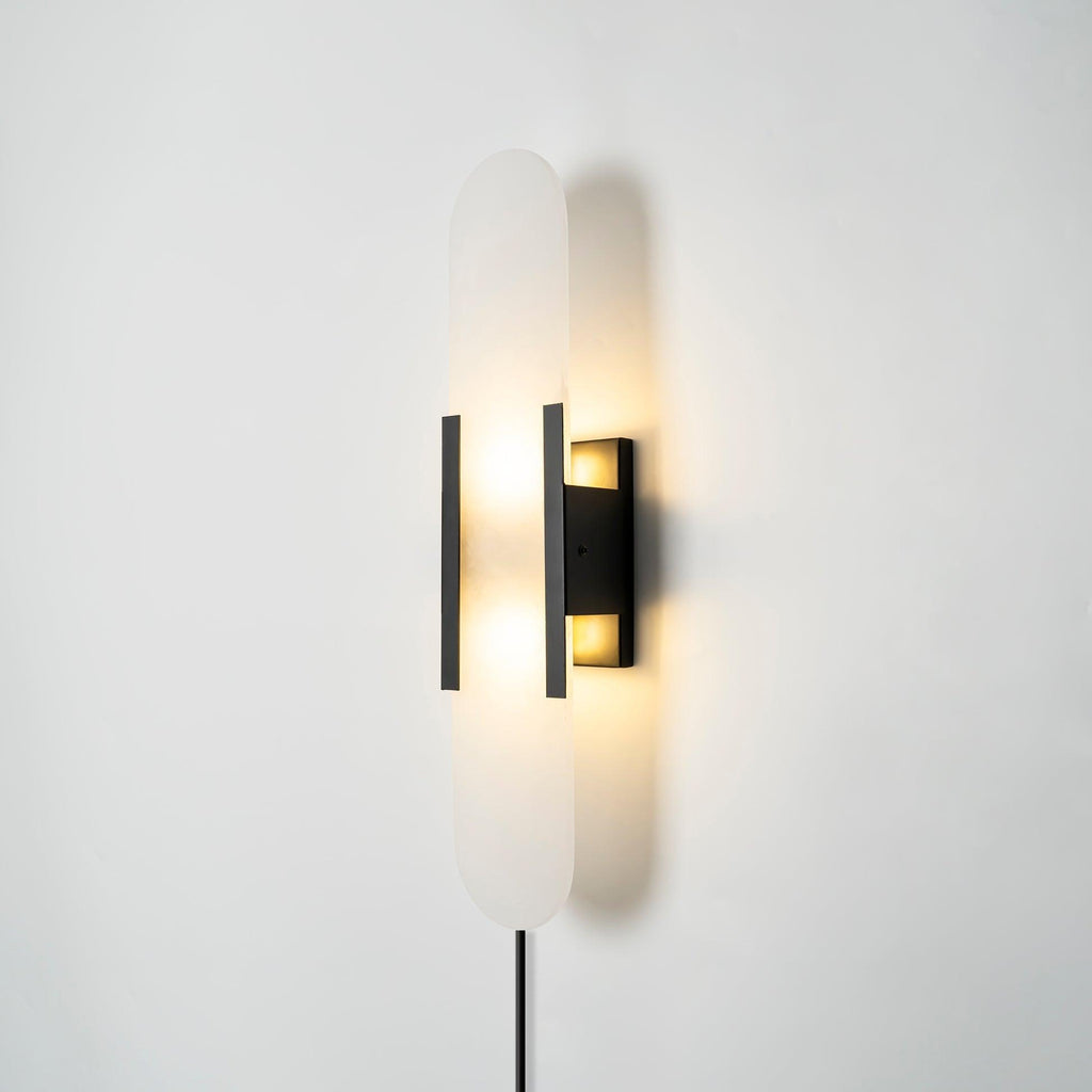 Подовжений настінний світильник Melange Alabaster