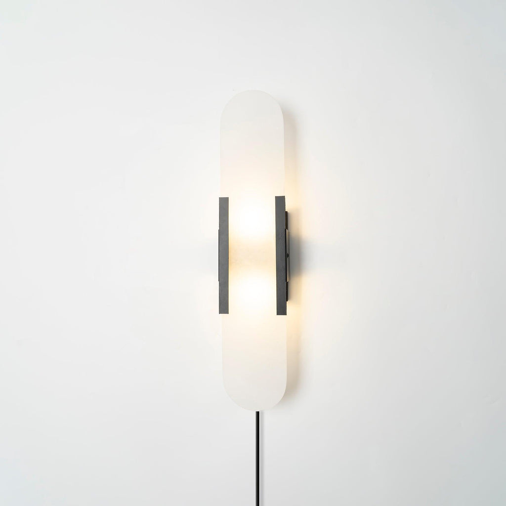 Подовжений настінний світильник Melange Alabaster