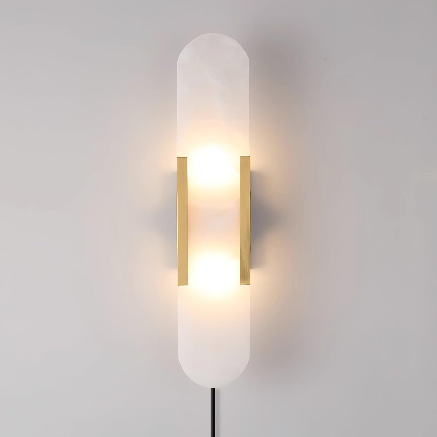 Подовжений настінний світильник Melange Alabaster