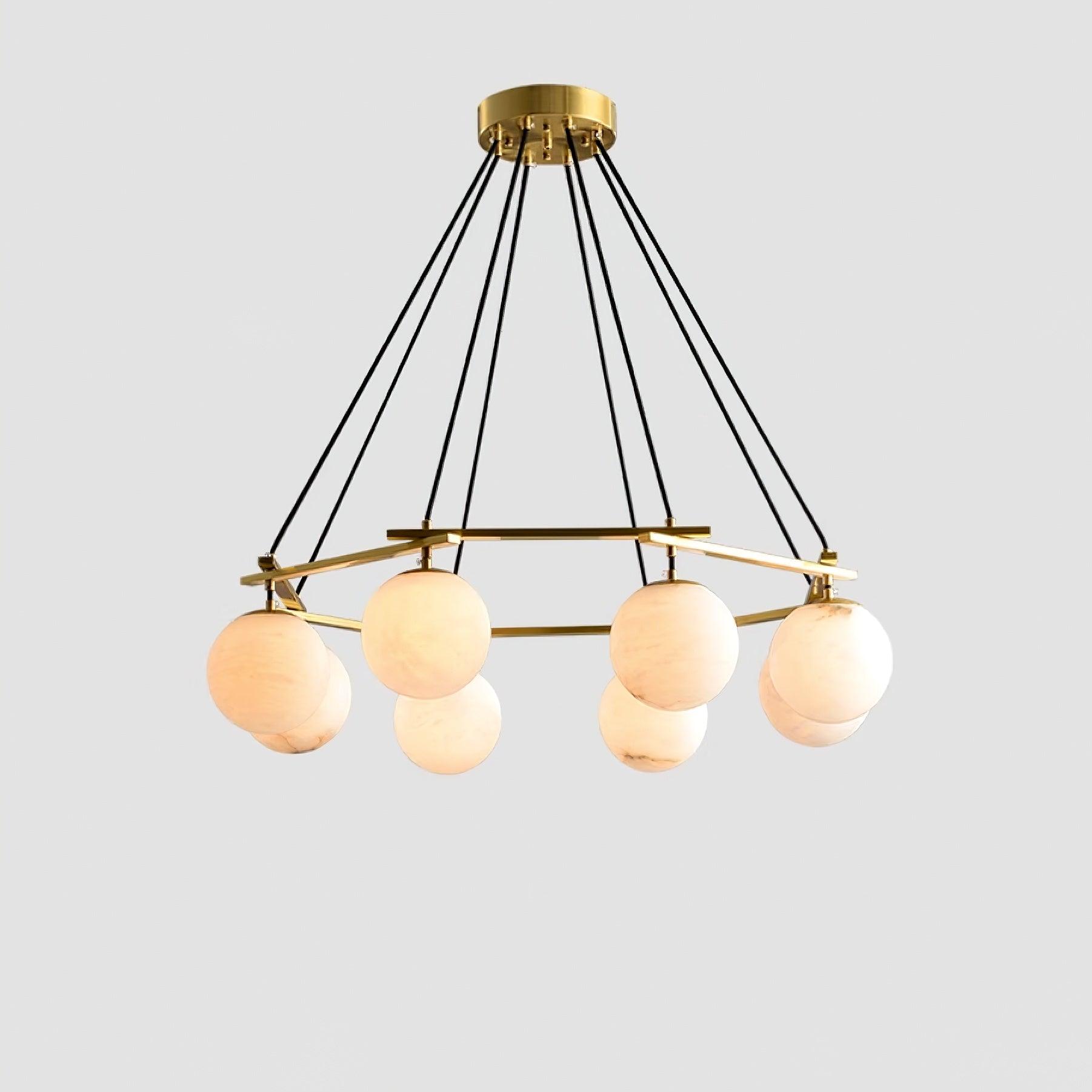 Miira Alabaster Chandelier - DEPRIMO