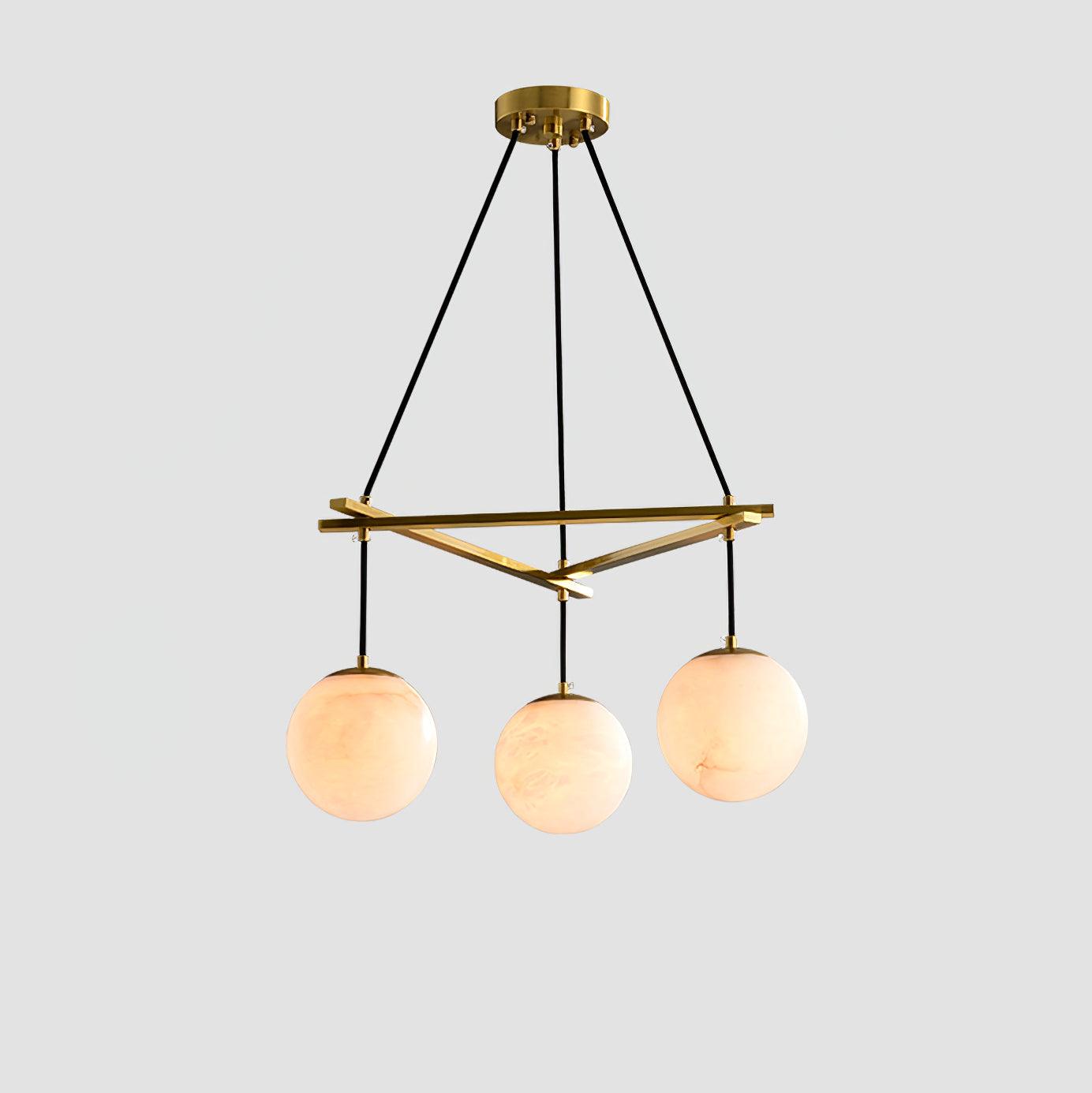 Miira Alabaster Chandelier - DEPRIMO