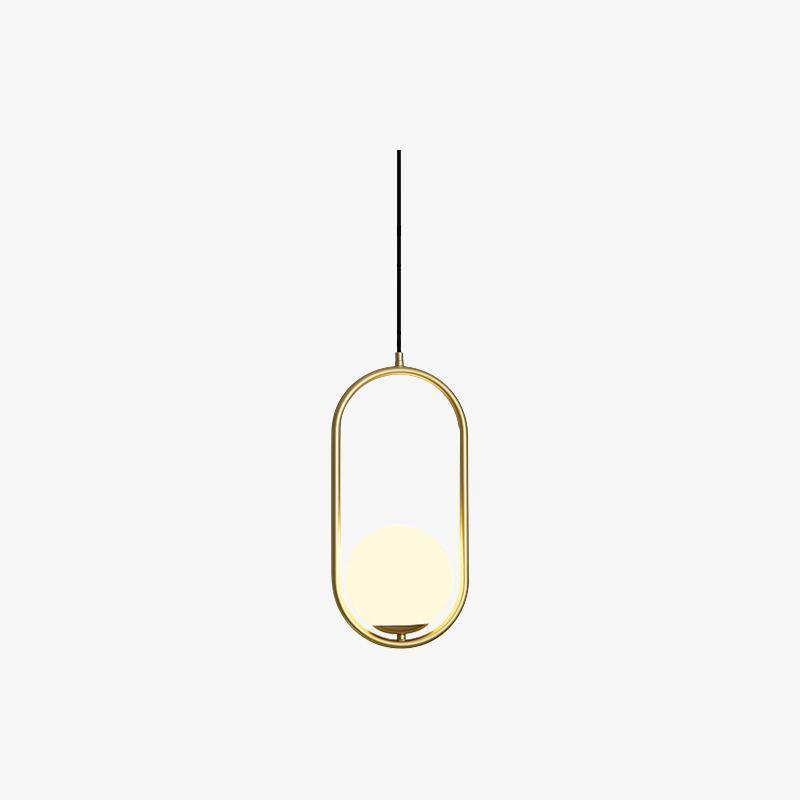Подвесной светильник Mila Brass