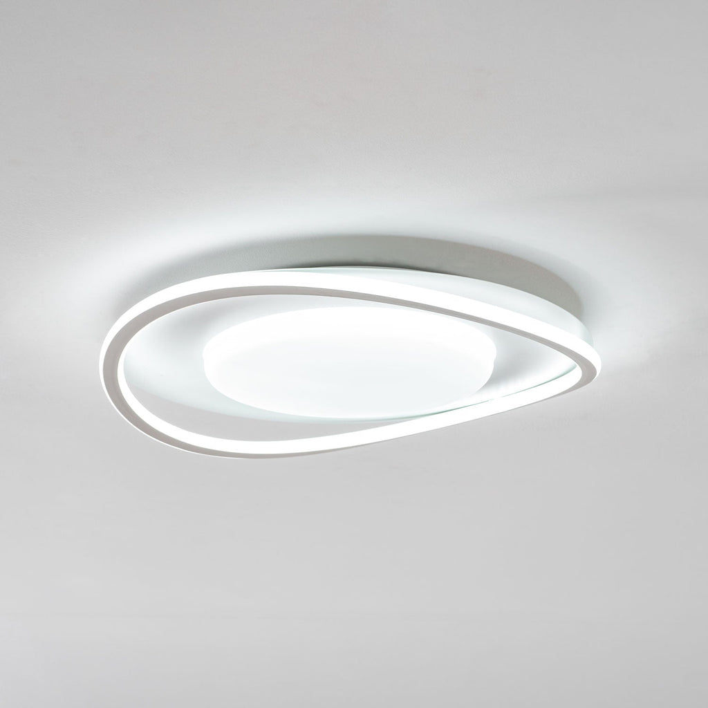 Мінімалістичний стельовий LED світильник Геометрія