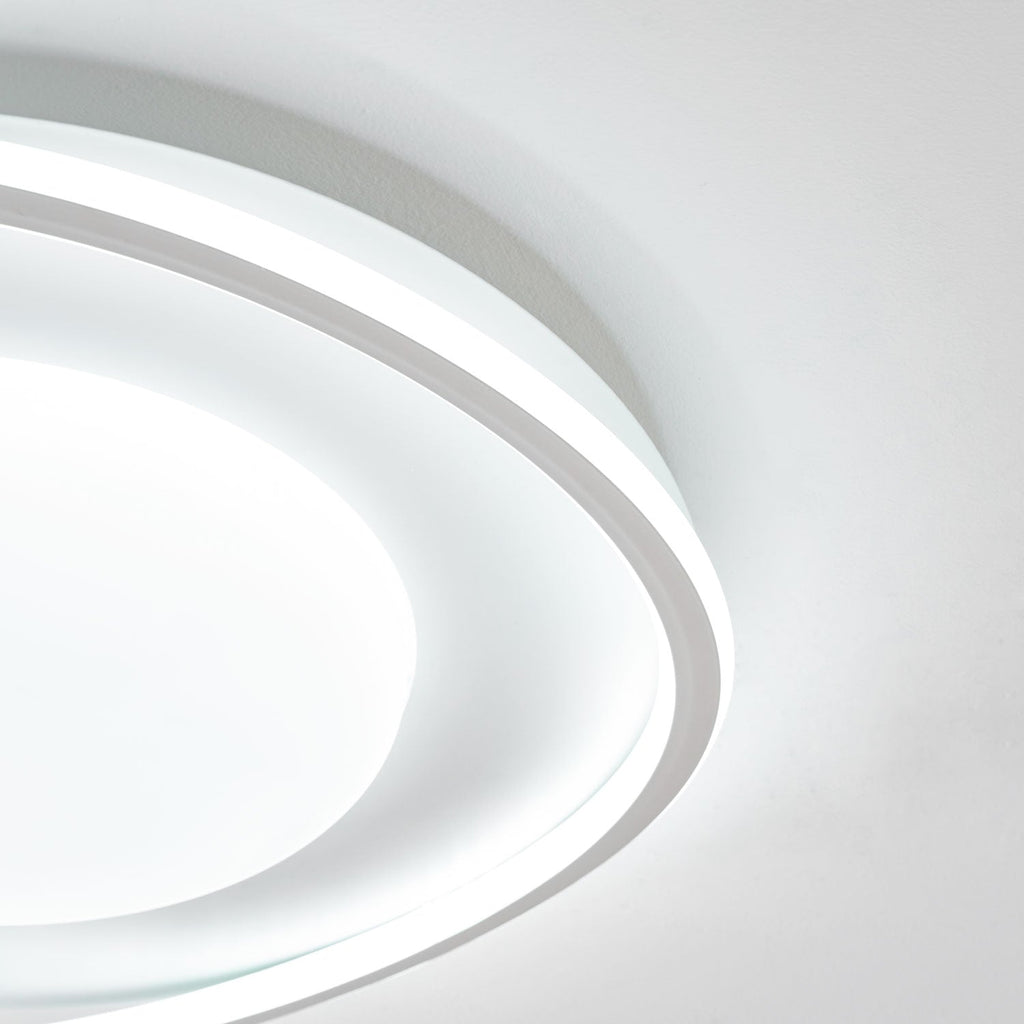 Мінімалістичний стельовий LED світильник Геометрія