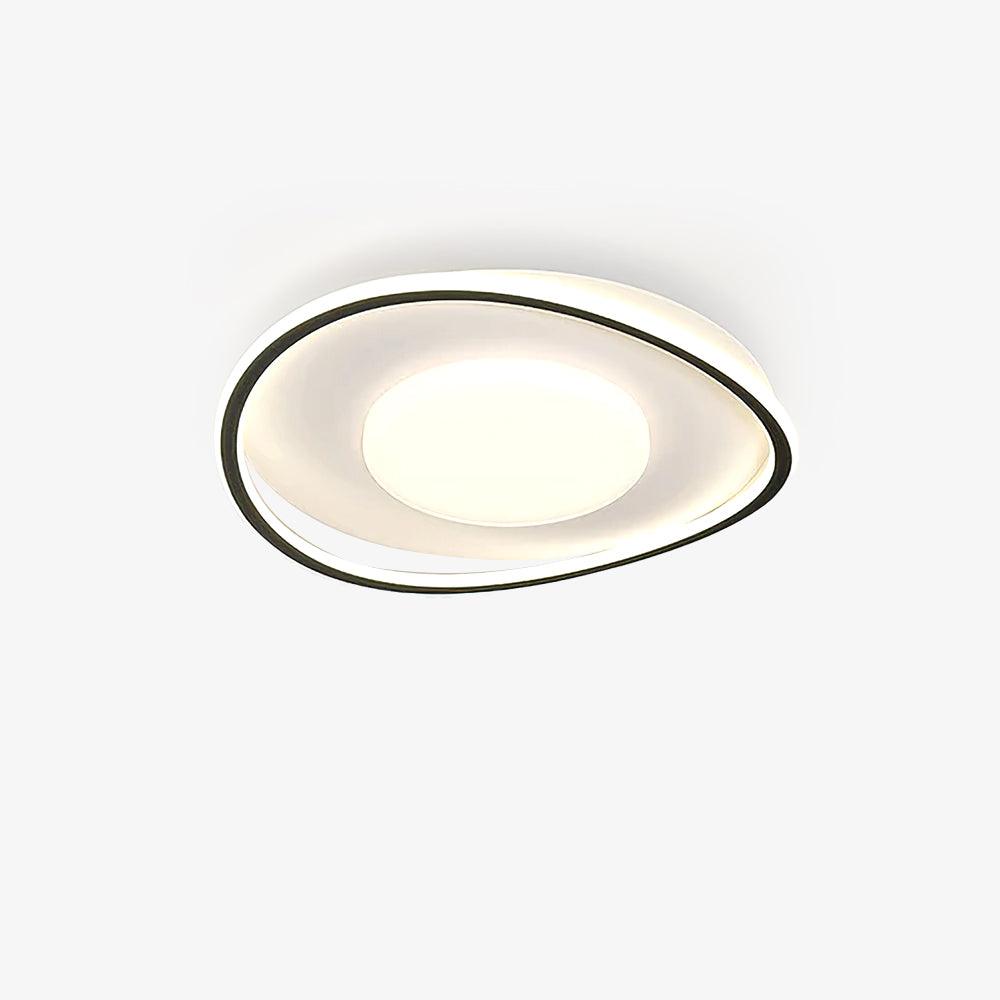 Мінімалістичний стельовий LED світильник Геометрія