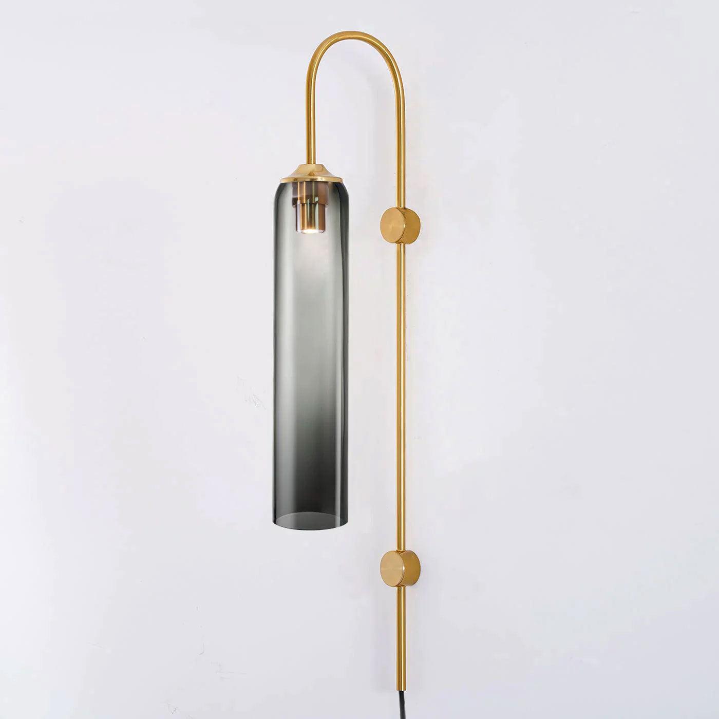 Modern Glass Plug-In Wall Lamp - DEPRIMO