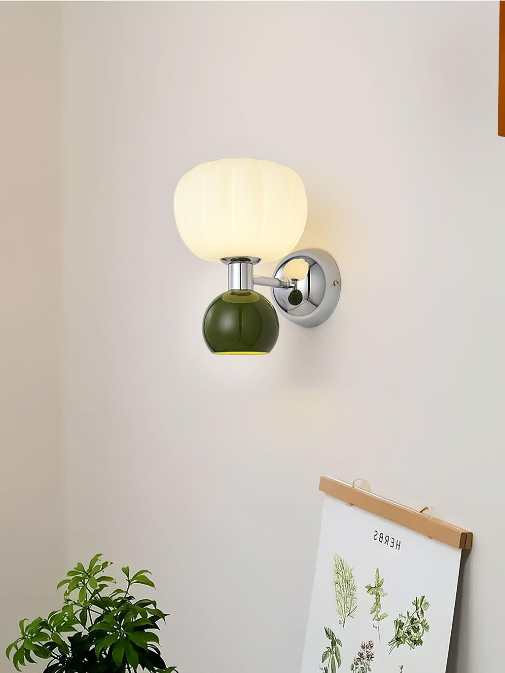 Настінний світильник Moderno Cream