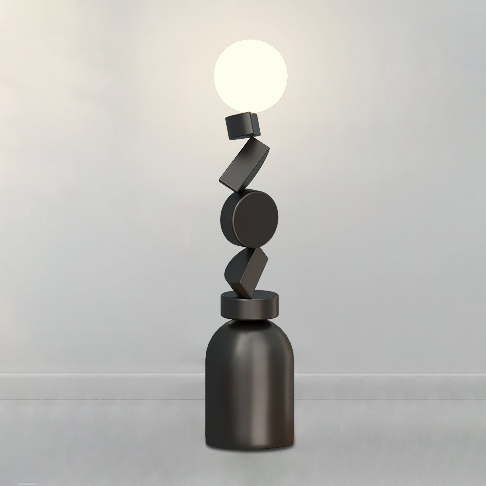 Monolith Cube Floor Lamp - DEPRIMO