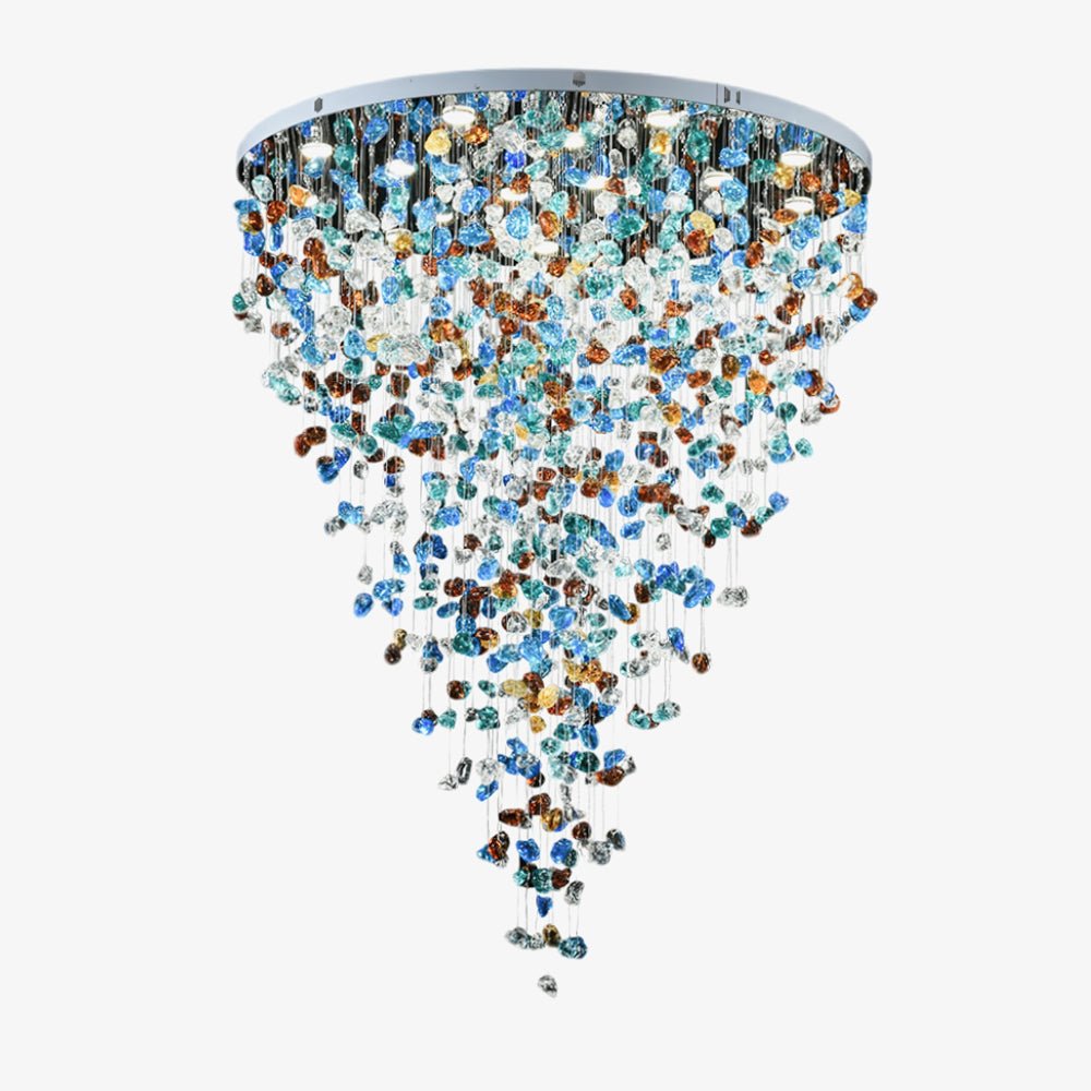 Crystal Stone Chandelier