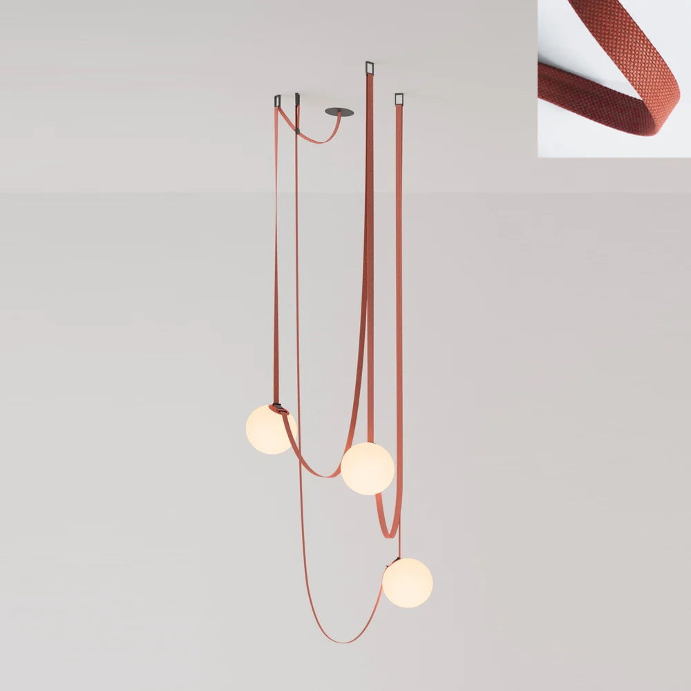 Multiple Belt Art Pendant Light - DEPRIMO