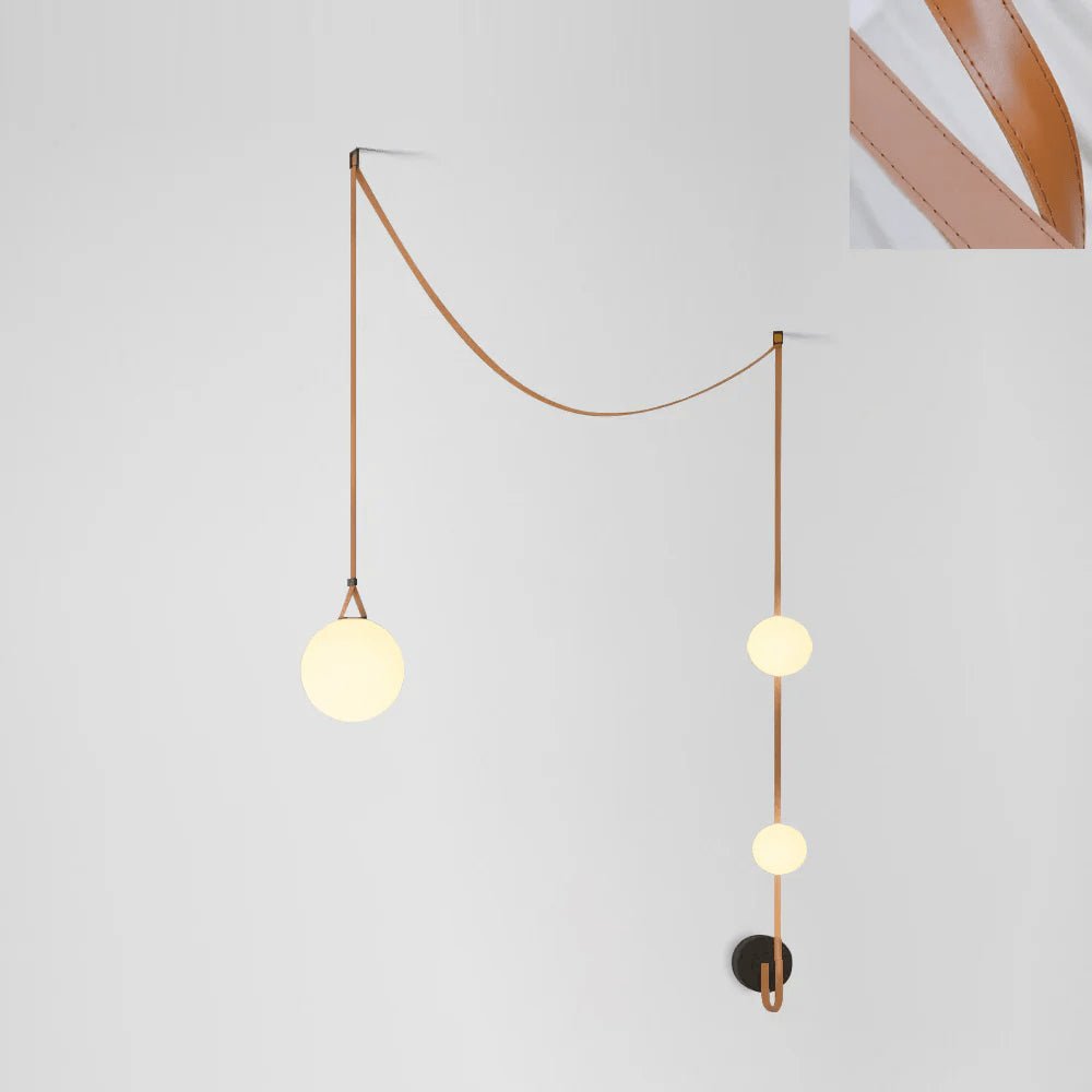 Multiple Belt Art Pendant Light - DEPRIMO