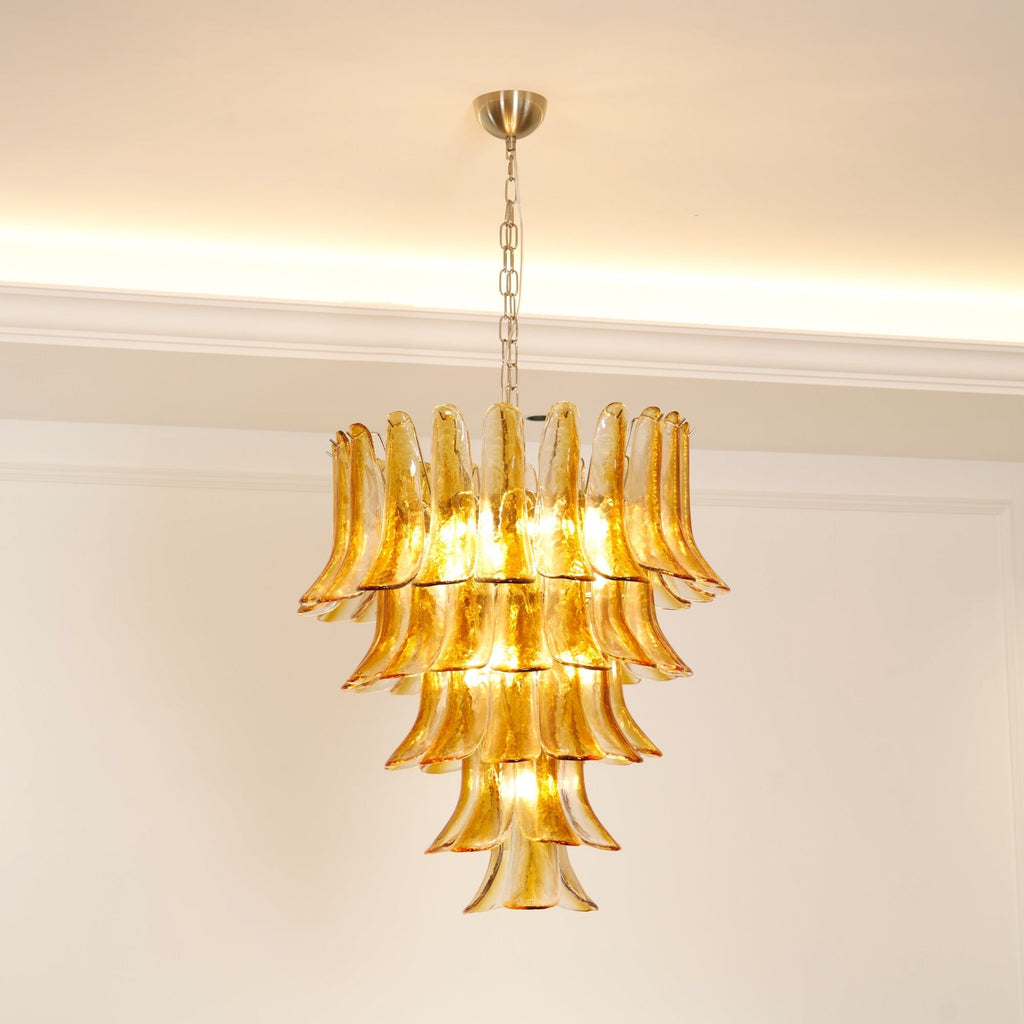 Люстра Murano Amber Lily