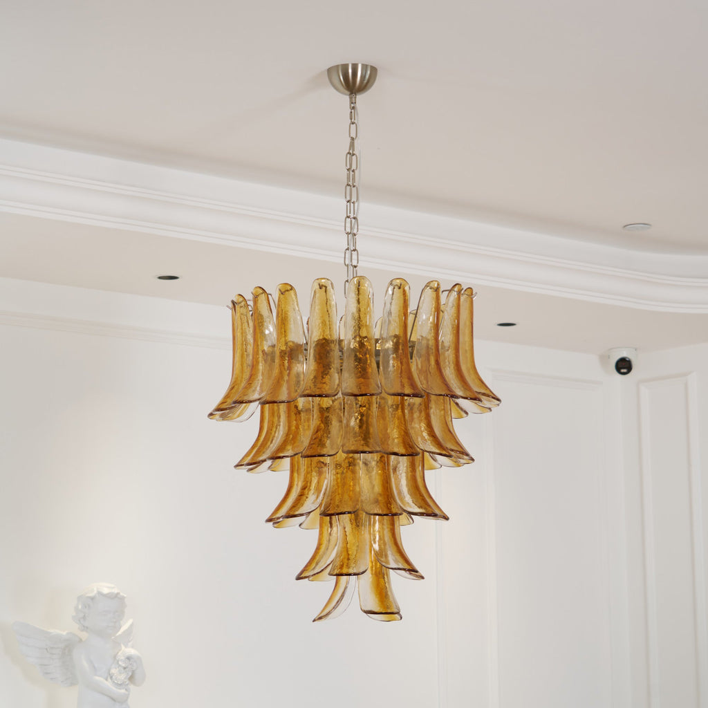 Люстра Murano Amber Lily