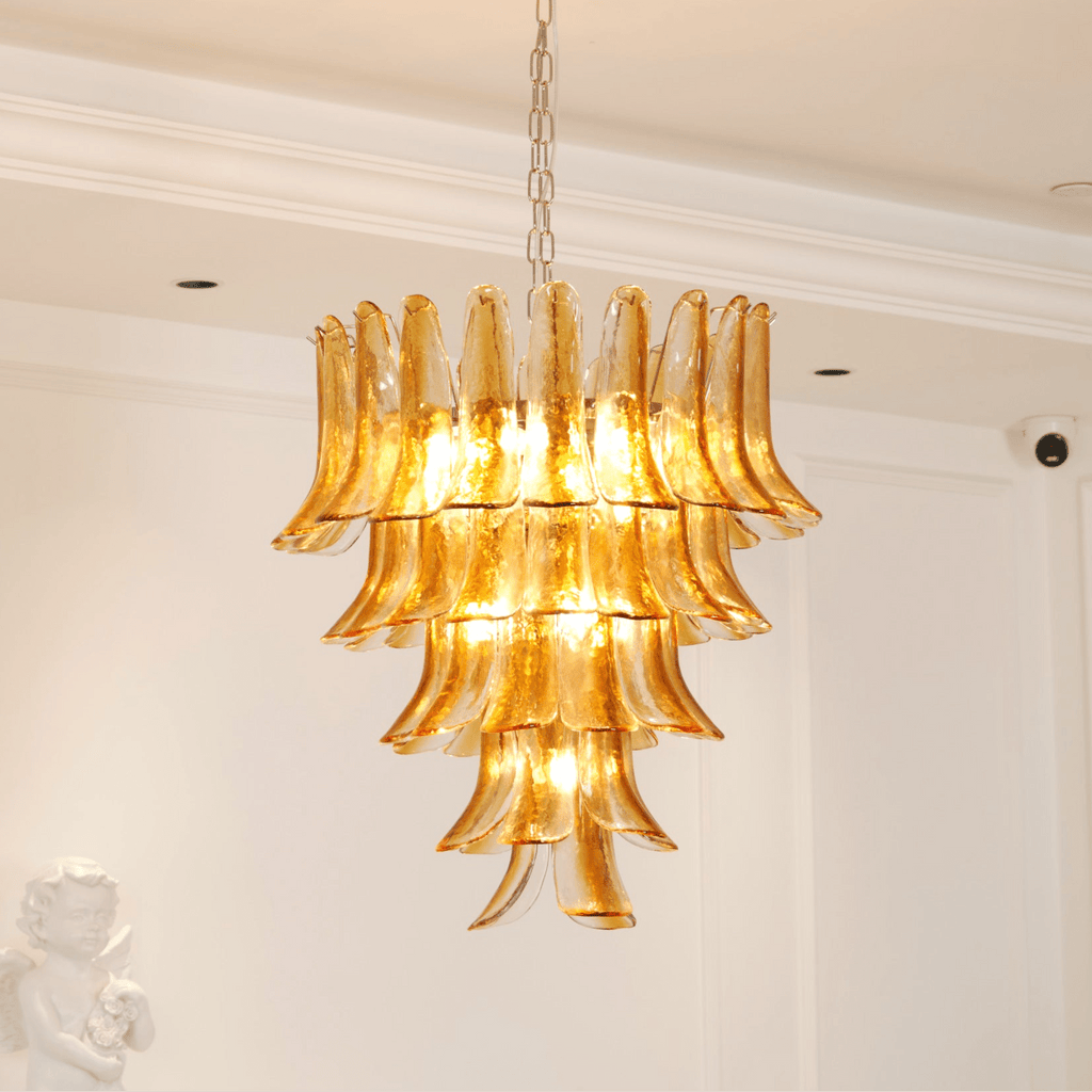 Люстра Murano Amber Lily